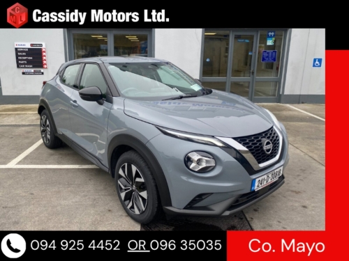 Nissan Juke 0.0 1.0T PET 2WD SV SUV Petrol Grey