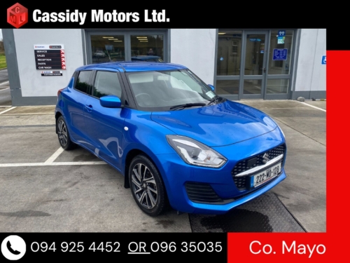 Suzuki Swift 0.0 1.2 SZ3 Hybrid Dualjet MT Hatchback Petrol Blue