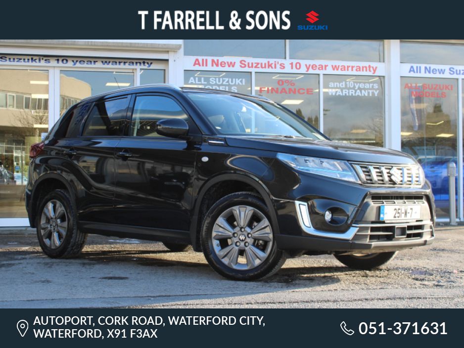 Suzuki Vitara 0.0 1.5 HEV SZ-T AGS 5DR *Remainder of 10 year warranty* SUV Hybrid Black