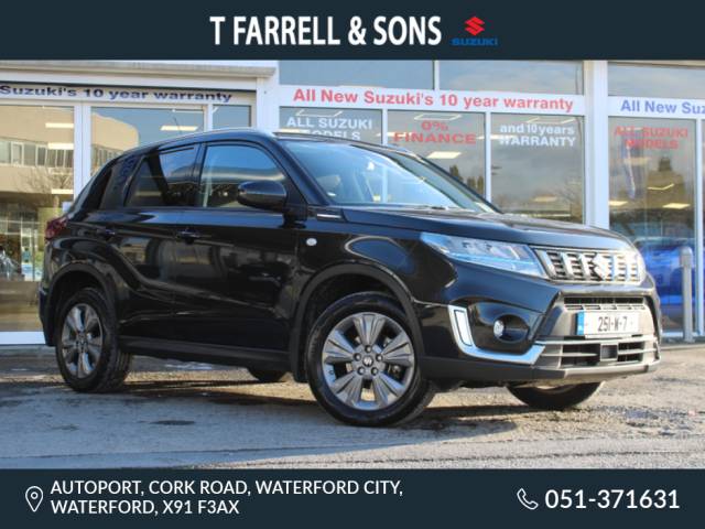 Suzuki Vitara 0.0 1.5 HEV SZ-T AGS 5DR *Remainder of 10 year warranty* SUV Hybrid Black