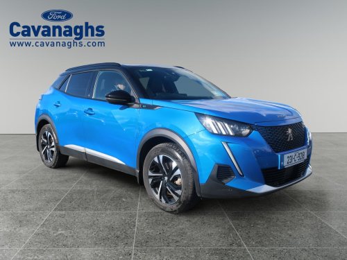 Peugeot 2008 Electric 136bhp (50 kWh) GT MPV Electric Blue