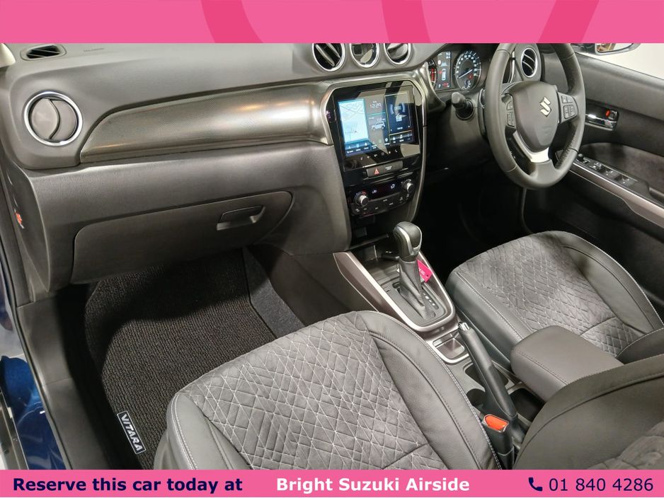 Suzuki Vitara 0.0 Ultra 1.4 Hybrid Automatic. NEW mild Hybrid Automatic models arriving Mid-April. place your order now. (now with up to a 10 year warranty) SUV Hybrid Grey