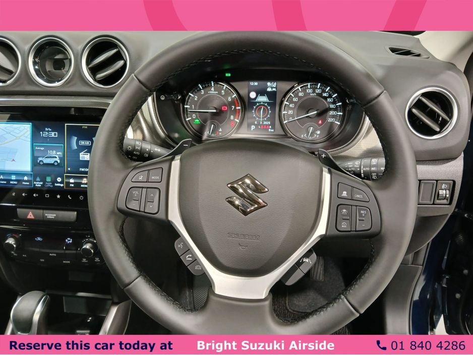 Suzuki Vitara 0.0 Ultra 1.4 Hybrid Automatic. NEW mild Hybrid Automatic models arriving Mid-April. place your order now. (now with up to a 10 year warranty) SUV Hybrid Grey