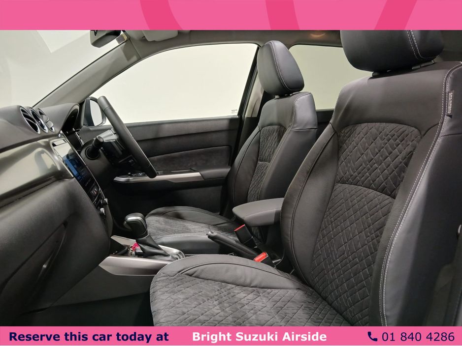 Suzuki Vitara 0.0 Ultra 1.4 Hybrid Automatic. NEW mild Hybrid Automatic models arriving Mid-April. place your order now. (now with up to a 10 year warranty) SUV Hybrid Grey