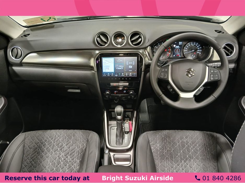 Suzuki Vitara 0.0 Ultra 1.4 Hybrid Automatic. NEW mild Hybrid Automatic models arriving Mid-April. place your order now. (now with up to a 10 year warranty) SUV Hybrid Grey