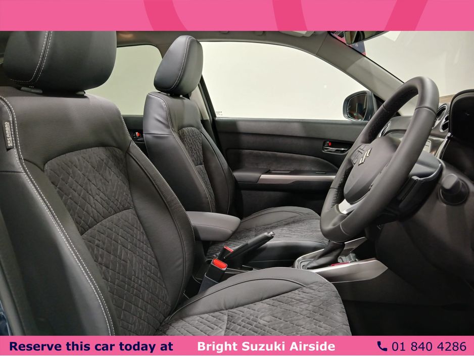 Suzuki Vitara 0.0 Ultra 1.4 Hybrid Automatic. NEW mild Hybrid Automatic models arriving Mid-April. place your order now. (now with up to a 10 year warranty) SUV Hybrid Grey