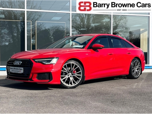 Audi A6 0.0 2.0 TDI S LINE 40 204PS 4DR A Saloon Diesel Red