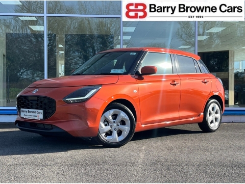 Suzuki Swift 0.0 1.2 HYBRID MOTION CVT 5DR Hatchback Hybrid Orange