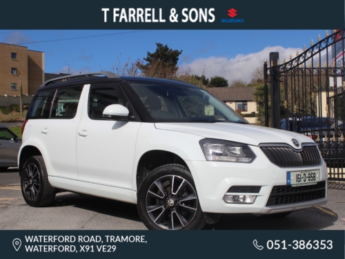 Skoda Yeti 0.0 STYLE 1.2 TSI 110HP 4DR SUV Petrol White