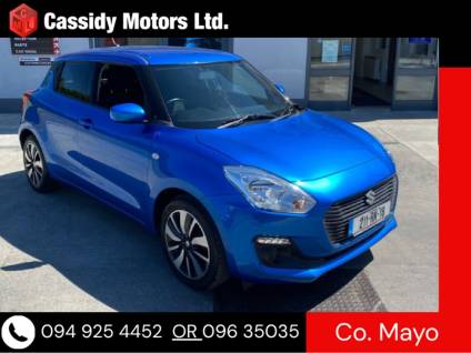 Suzuki Swift 0.0 1.2 Dualjet SZ3 Hatchback Hybrid Blue