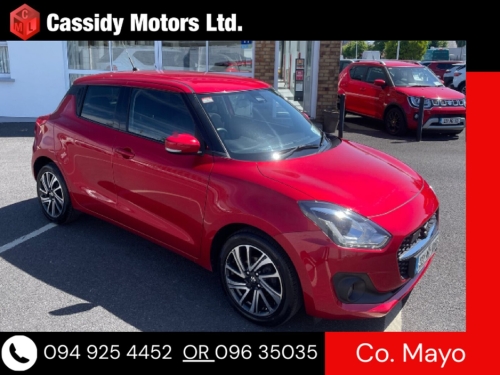 Suzuki Swift 0.0 1.2 Hybrid SZ5 MT Hatchback Hybrid Red