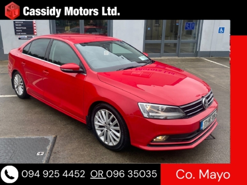 Volkswagen Jetta 0.0 2.0 TDI 110HP Highline Saloon Diesel Red