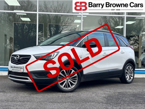 Vauxhall Crossland X 0.0 SUV-SC-1.2I 83PS -PETRO 5DR X MPV Petrol White