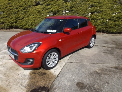 Suzuki Swift 0.0 1.2 DUALJET HYBRID SZ-T CVT 5DR Hatchback Petrol Red