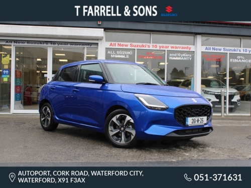 Suzuki Swift 0.0 1.2 HYBRID ULTRA CVT 5DR Hatchback Hybrid Blue