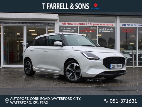 Suzuki Swift 0.0 1.2 HYBRID ULTRA CVT 5DR*Remainder 10yr warranty* Hatchback Hybrid White