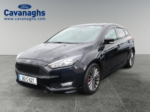 Ford Focus 1.0 EcoBoost 125PS ST-Line Hatchback Petrol Black