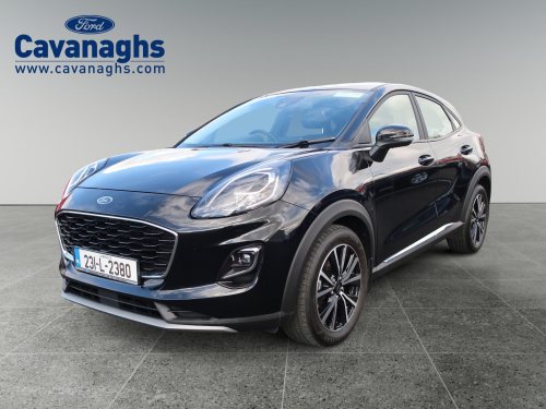 Ford Puma 1.0L EcoBoost Hybrid 125PS Titanium MPV Petrol Hybrid Black