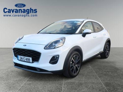 Ford Puma 1.0L EcoBoost Hybrid 155PS Titanium MPV Petrol Hybrid White