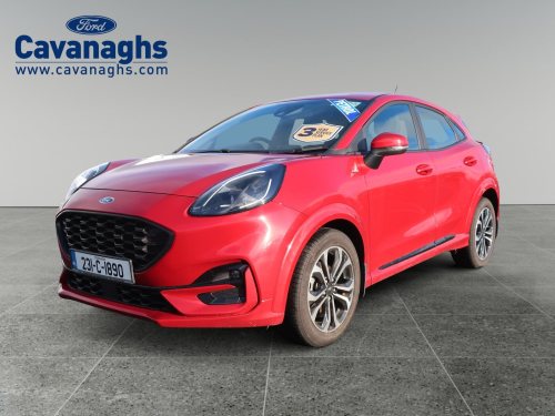 Ford Puma 1.0L EcoBoost Hybrid 125PS ST-Line MPV Petrol Hybrid Red