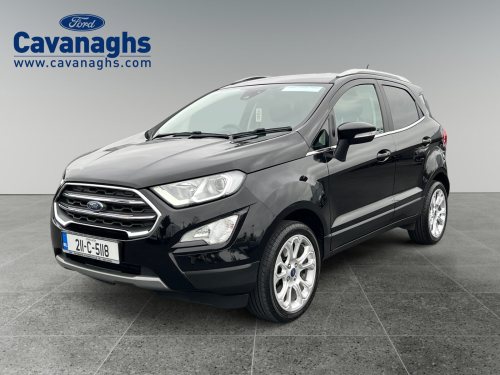 Ford Ecosport 1.0T EcoBoost 125PS Titanium SUV Petrol Black