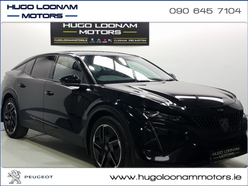 Peugeot 408 0.0 GT 1.2 130 AUTOMATIC 4DR A AUTO Hatchback Petrol Black