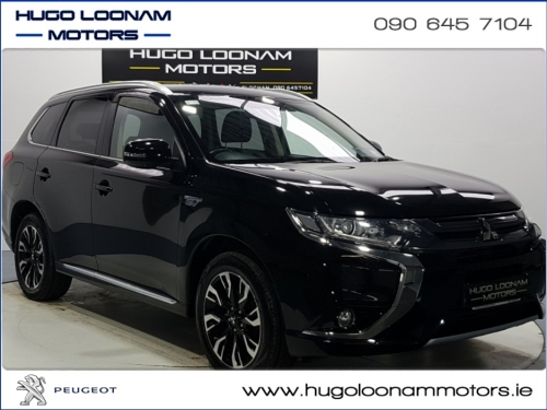 Mitsubishi Outlander 0.0 2.0 GX3H+ PHEV 200BHP 5DR AUTO Estate Hybrid Black
