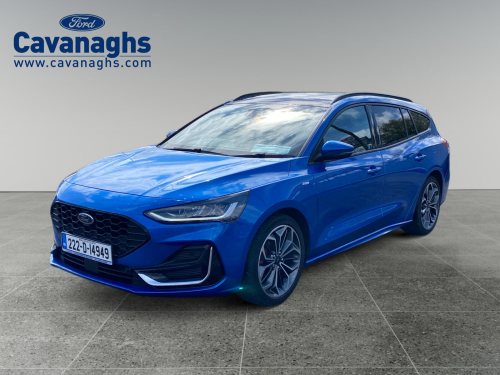 Ford Focus 1.0L EcoBoost 125PS ST-Line Vignale Estate Petrol Blue