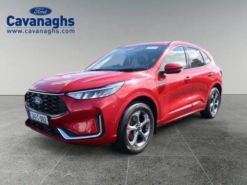 Ford Kuga 2.5 Duratec 225PS PHEV ST-Line X Auto SUV Petrol Plug-in Hybrid Red