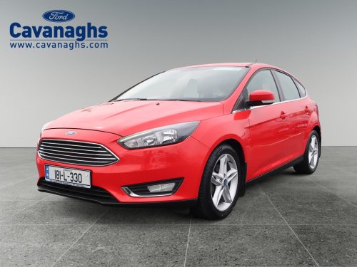 Ford Focus 1.5 TDCi 95PS Titanium Hatchback Diesel Red