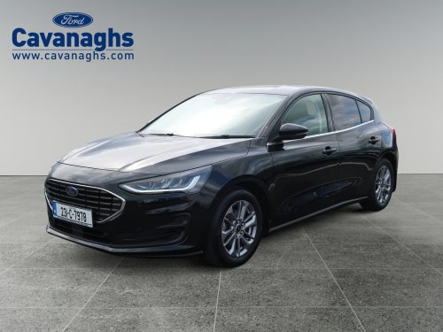 Ford Focus 1.0L EcoBoost 125PS Titanium Hatchback Petrol Black