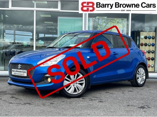 Suzuki Swift 0.0 1.0 BOOSTERJET SZ-T 5DR Hatchback Petrol Blue