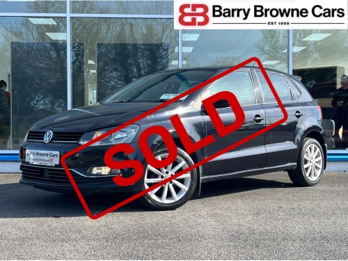 Volkswagen Polo 0.0 ALLSTAR 1.2 TSI 90HP D7F D7F5DR 5DR Hatchback Petrol Black