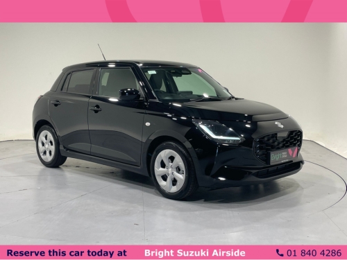 Suzuki Swift 0.0 Motion 1.2 Auto Hybrid (Now with up to a 10 year warranty) Hatchback Hybrid Black