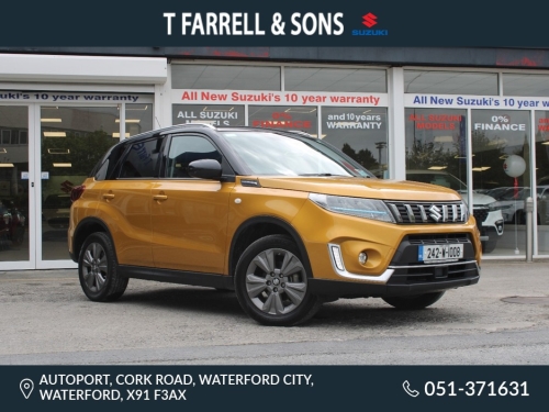 Suzuki Vitara 0.0 1.5 S1-HEV SZ-T AGS 5DR*Remainder 10yr warranty* SUV Hybrid Yellow