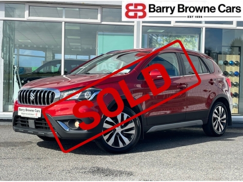 Suzuki Sx4 S-cross 0.0 1.0 BOOSTERJET SZ-T 5DR Hatchback Petrol Red
