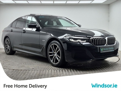 BMW 5 Series 0.0 530 e M Sport PHEV 292 Auto Start/Stop Saloon Petrol / Electric Hybrid Black