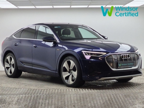 Audi E-tron E-Tron S Line 55 Quattro S Line 11kW Charger 55 408 95kWh Quattro Auto SUV Electric Blue