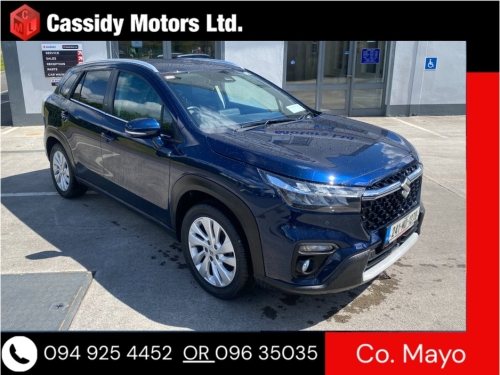 Suzuki S-Cross 0.0 1.4 Mild Hybrid Motion Hatchback Hybrid Blue