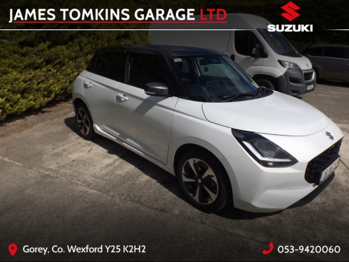 Suzuki Swift 0.0 1.2 HYBRID ULTRA 5DR Hatchback Hybrid White