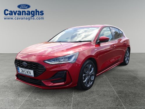 Ford Focus 1.0L EcoBoost 125PS ST-Line Hatchback Petrol Red