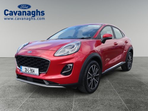 Ford Puma 1.0T EcoBoost mHEV 125PS Titanium MPV Petrol Hybrid Red