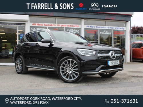 Mercedes-Benz GLC-Class 0.0 300 DE AMG LINE PREMIUM 4M 5DR Estate Diesel / Electric Hybrid Black