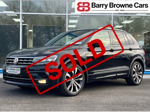 Volkswagen Tiguan 0.0 2.0 TDI R-LINE TECH 150P Estate Diesel Black