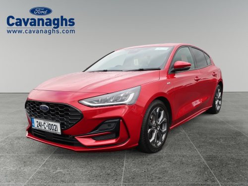 Ford Focus ST-Line 1.0L EcoBoost 125PS mHEV Hatchback Petrol Red