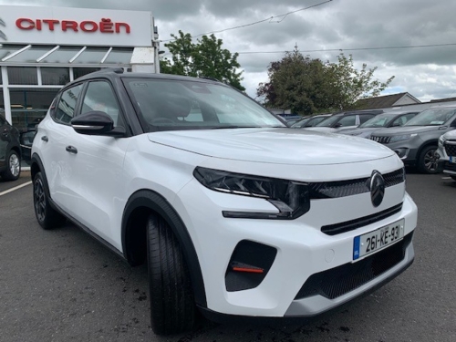 Citroen C3 0.0 PLUS PURETECH 100 MY22 4DR Hatchback Petrol White
