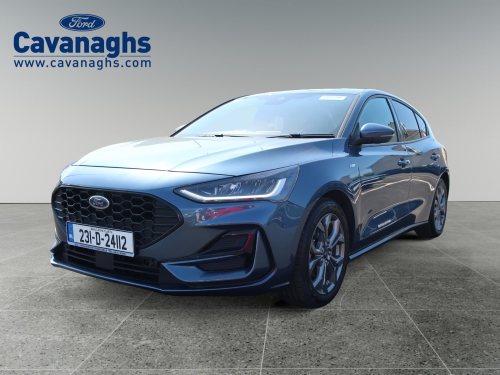Ford Focus 1.0L EcoBoost 125PS ST-Line Hatchback Petrol Blue