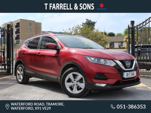 Nissan Qashqai 0.0 1.5 DSL SV SS 18 4DR MPV Diesel Red