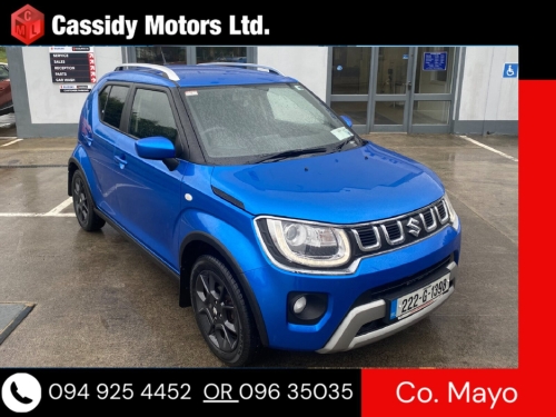 Suzuki Ignis 0.0 1.2 Hybrid SZ-T CVT Hatchback Hybrid Blue