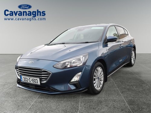 Ford Focus 1.0 Ecoboost 125PS Titanium Hatchback Petrol Blue